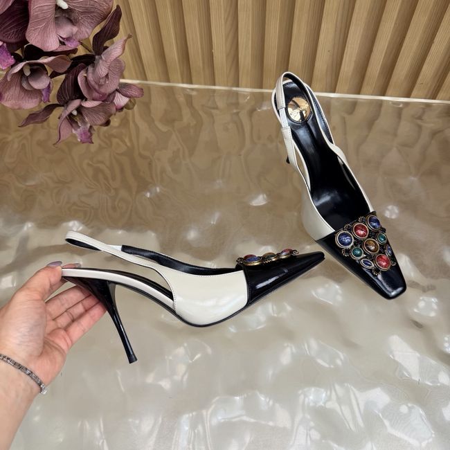 Saint Laurent slingback pumps 10.5CM 95403-10 Saint Laurent slingback pumps 10.5CM 95403-10