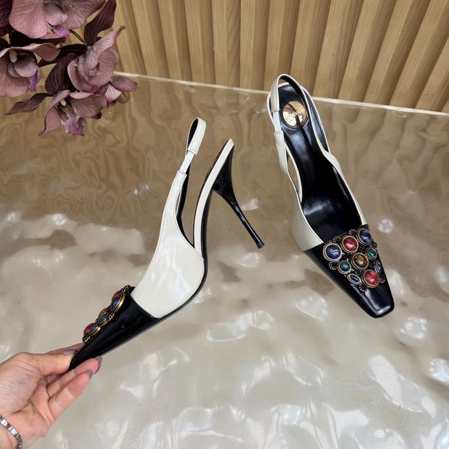 Saint Laurent slingback pumps 10.5CM 95403-10 Saint Laurent slingback pumps 10.5CM 95403-10