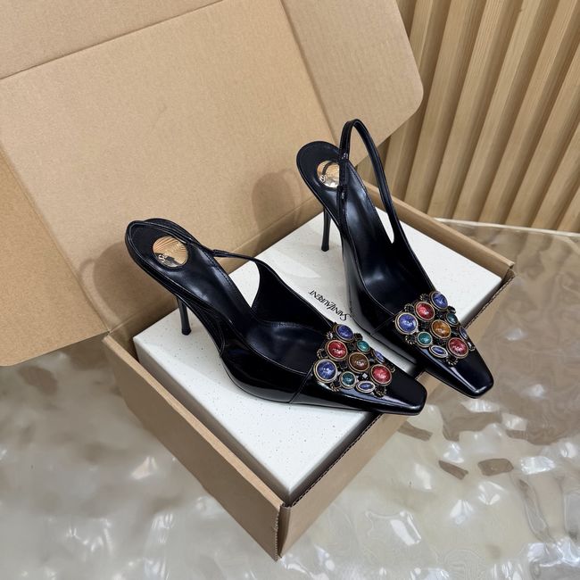 Saint Laurent slingback pumps 10.5CM 95403-11 Saint Laurent slingback pumps 10.5CM 95403-11