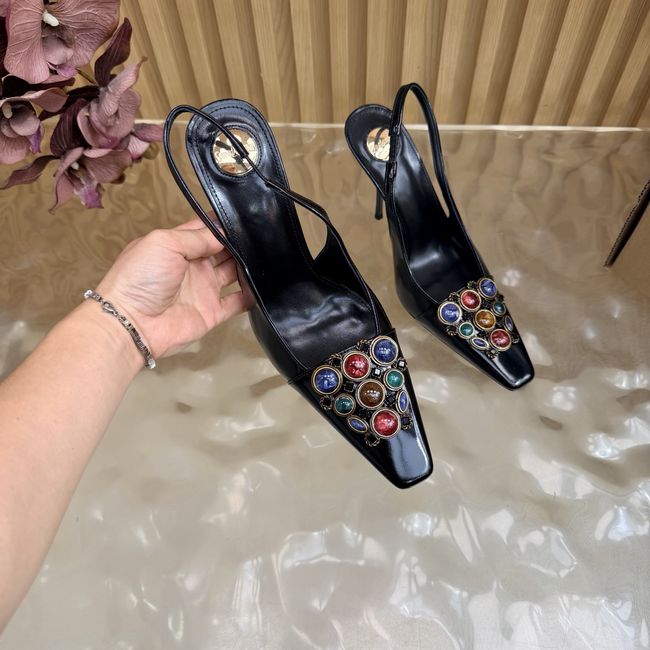 Saint Laurent slingback pumps 10.5CM 95403-11 Saint Laurent slingback pumps 10.5CM 95403-11