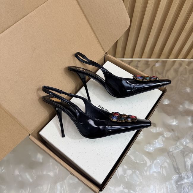 Saint Laurent slingback pumps 10.5CM 95403-11 Saint Laurent slingback pumps 10.5CM 95403-11
