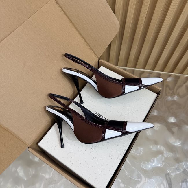 Saint Laurent slingback pumps 10.5CM 95403-2 Saint Laurent slingback pumps 10.5CM 95403-2
