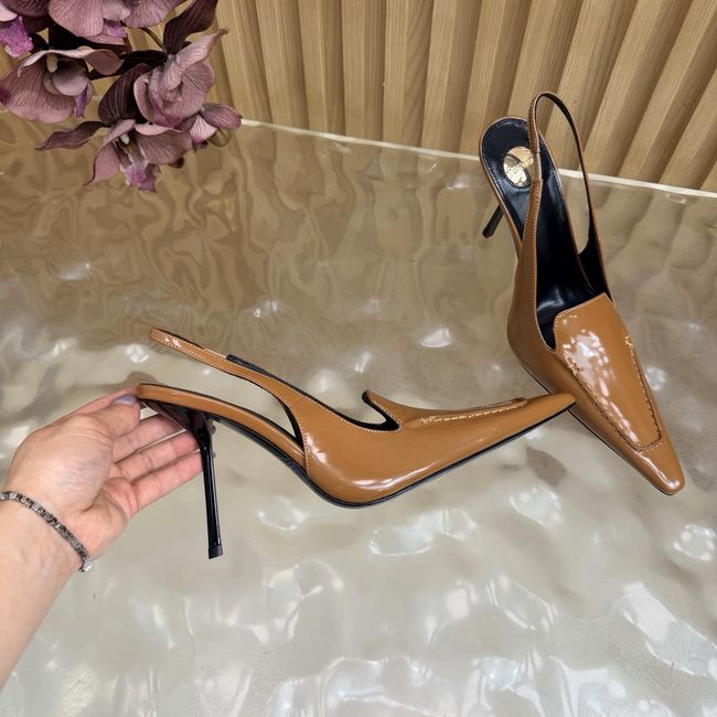 Saint Laurent slingback pumps 10.5CM 95403-9 Saint Laurent slingback pumps 10.5CM 95403-9
