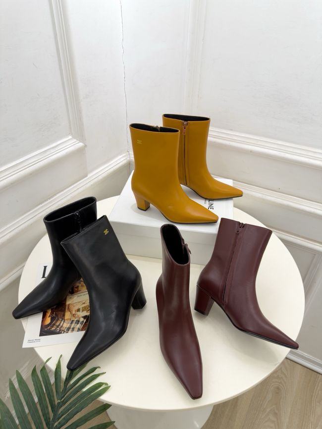 Celine Lambskin BOOT 95406-1