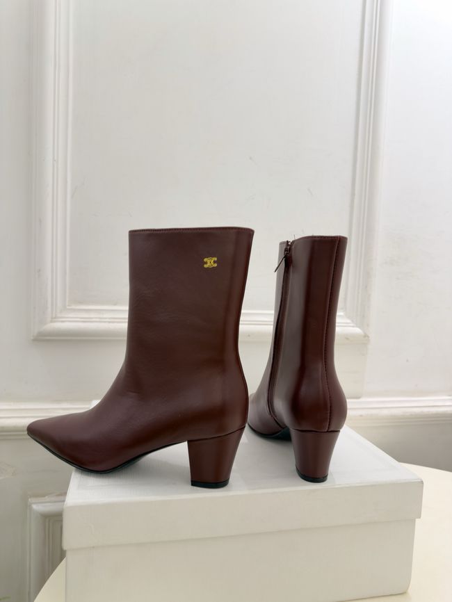Celine Lambskin BOOT 95406-2