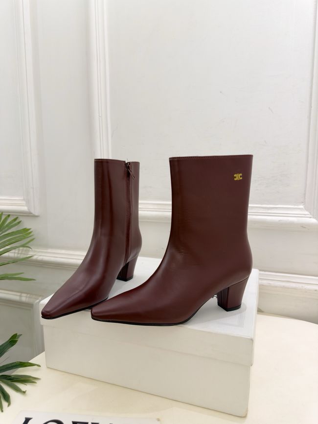 Celine Lambskin BOOT 95406-2