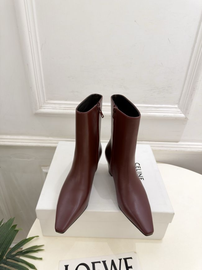 Celine Lambskin BOOT 95406-2