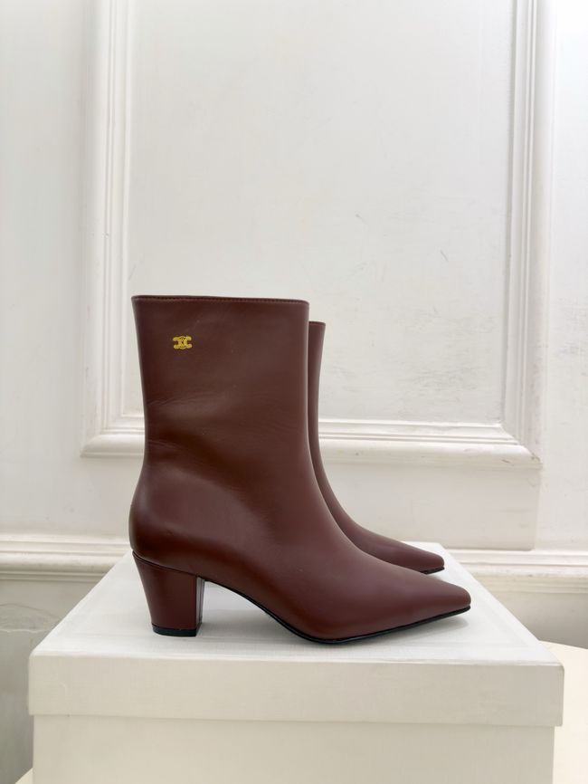 Celine Lambskin BOOT 95406-2