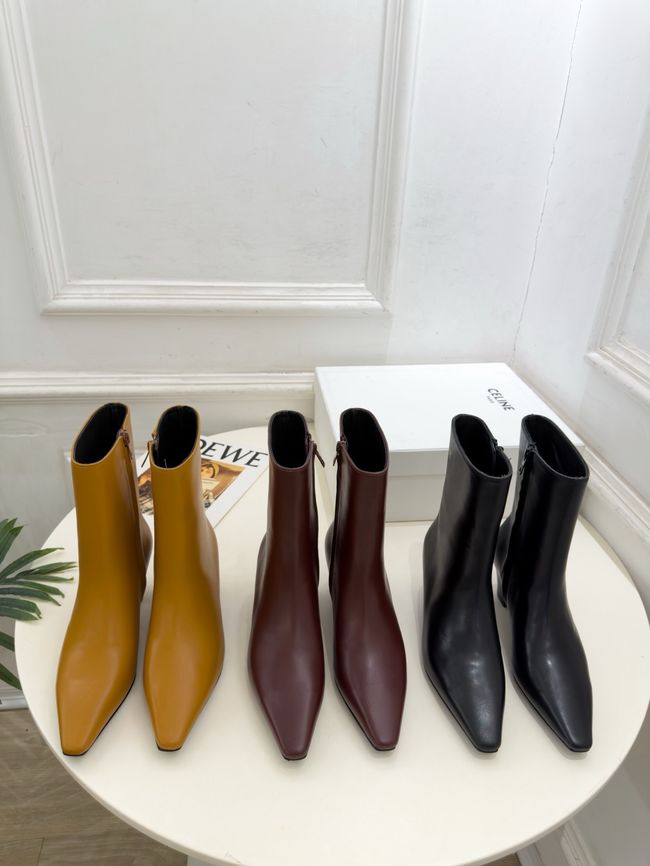 Celine Lambskin BOOT 95406-2