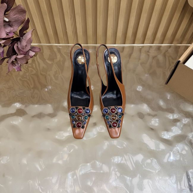 Saint Laurent slingback pumps 10.5CM 95403-13 Saint Laurent slingback pumps 10.5CM 95403-13