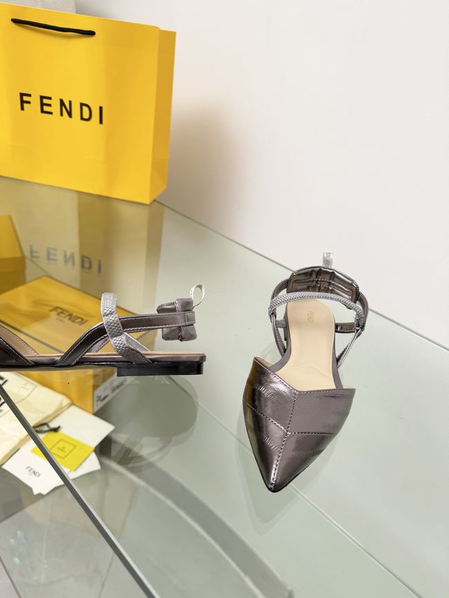 Fendi WOMENS SANDAL slingback Colibri Lite 8J8559-1 Fendi WOMENS SANDAL slingback Colibri Lite 8J8559-1