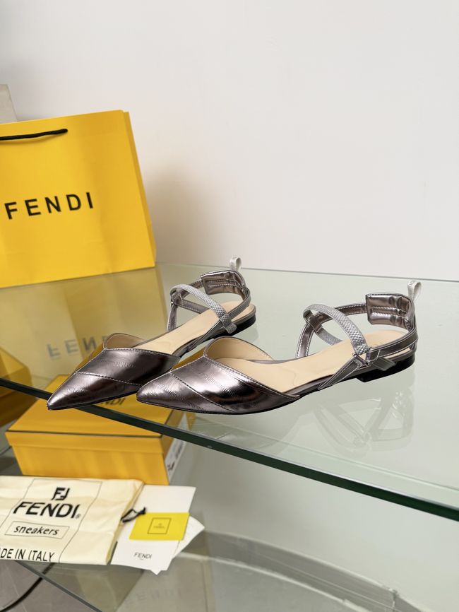 Fendi WOMENS SANDAL slingback Colibri Lite 8J8559-1 Fendi WOMENS SANDAL slingback Colibri Lite 8J8559-1