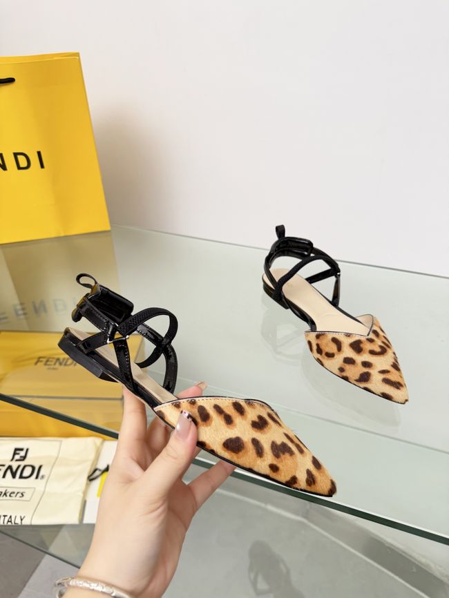 Fendi WOMENS SANDAL slingback Colibri Lite 8J8559-3 Fendi WOMENS SANDAL slingback Colibri Lite 8J8559-3