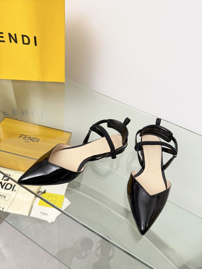 Fendi WOMENS SANDAL slingback Colibri Lite 8J8559-4 Fendi WOMENS SANDAL slingback Colibri Lite 8J8559-4