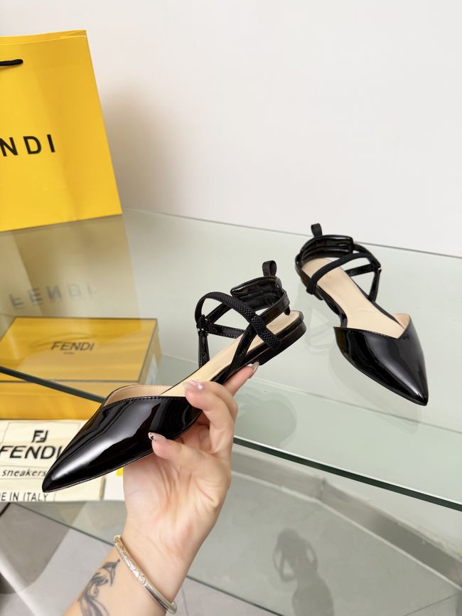 Fendi WOMENS SANDAL slingback Colibri Lite 8J8559-4 Fendi WOMENS SANDAL slingback Colibri Lite 8J8559-4