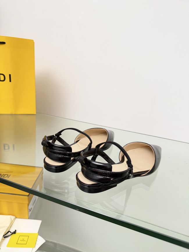 Fendi WOMENS SANDAL slingback Colibri Lite 8J8559-4 Fendi WOMENS SANDAL slingback Colibri Lite 8J8559-4