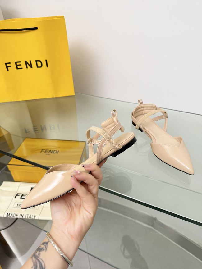 Fendi WOMENS SANDAL slingback Colibri Lite 8J8559-5 Fendi WOMENS SANDAL slingback Colibri Lite 8J8559-5