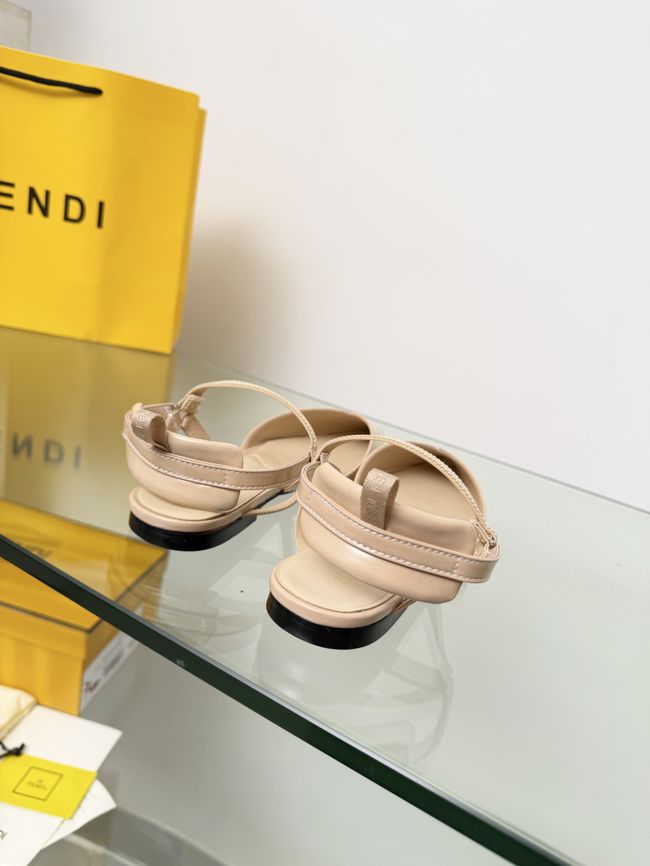 Fendi WOMENS SANDAL slingback Colibri Lite 8J8559-5 Fendi WOMENS SANDAL slingback Colibri Lite 8J8559-5
