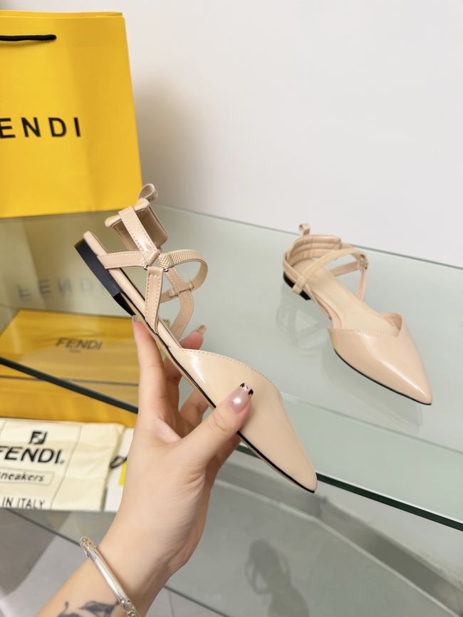 Fendi WOMENS SANDAL slingback Colibri Lite 8J8559-5 Fendi WOMENS SANDAL slingback Colibri Lite 8J8559-5