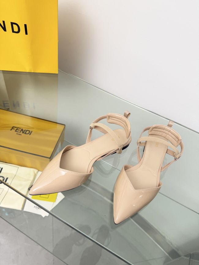 Fendi WOMENS SANDAL slingback Colibri Lite 8J8559-5 Fendi WOMENS SANDAL slingback Colibri Lite 8J8559-5