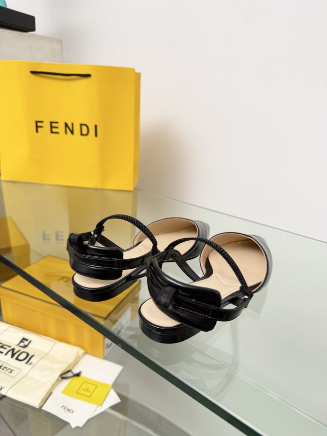 Fendi WOMENS SANDAL slingback Colibri Lite 8J8559-6 Fendi WOMENS SANDAL slingback Colibri Lite 8J8559-6