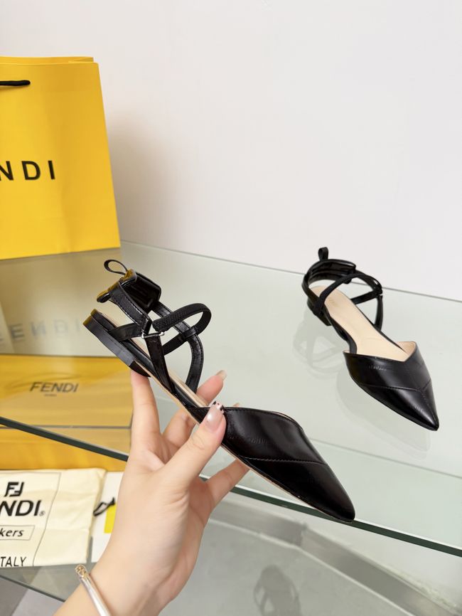 Fendi WOMENS SANDAL slingback Colibri Lite 8J8559-6 Fendi WOMENS SANDAL slingback Colibri Lite 8J8559-6