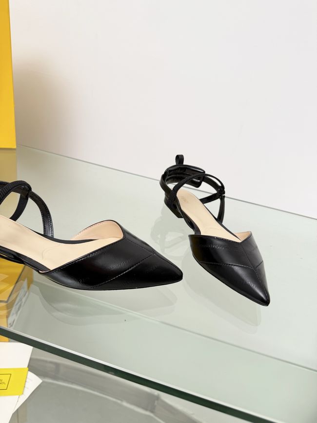Fendi WOMENS SANDAL slingback Colibri Lite 8J8559-6 Fendi WOMENS SANDAL slingback Colibri Lite 8J8559-6