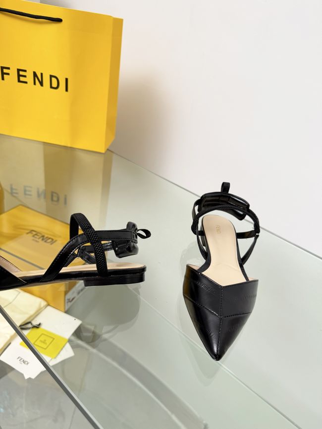 Fendi WOMENS SANDAL slingback Colibri Lite 8J8559-6 Fendi WOMENS SANDAL slingback Colibri Lite 8J8559-6