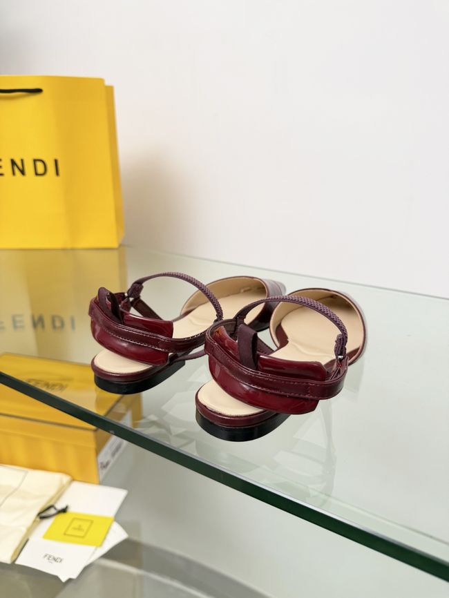 Fendi WOMENS SANDAL slingback Colibri Lite 8J8559-7 Fendi WOMENS SANDAL slingback Colibri Lite 8J8559-7