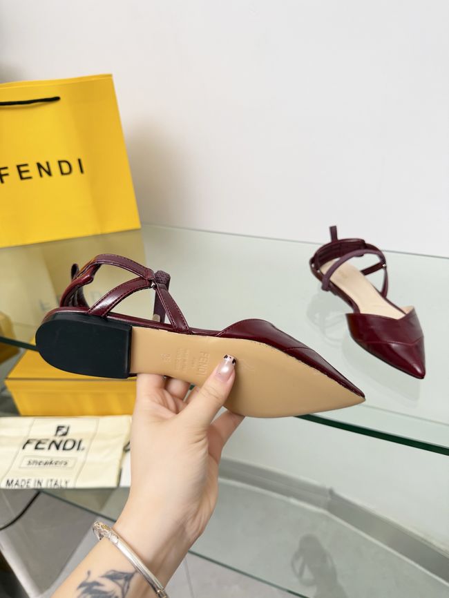 Fendi WOMENS SANDAL slingback Colibri Lite 8J8559-7 Fendi WOMENS SANDAL slingback Colibri Lite 8J8559-7