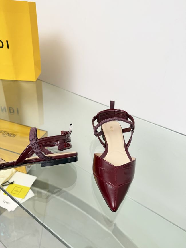 Fendi WOMENS SANDAL slingback Colibri Lite 8J8559-7 Fendi WOMENS SANDAL slingback Colibri Lite 8J8559-7