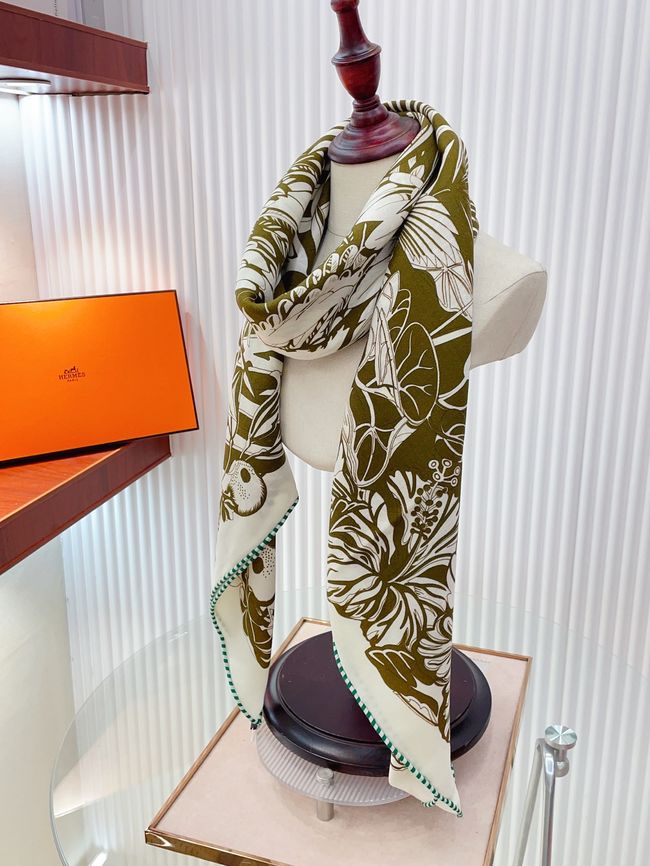Hermes cashmere Shawl H36117-3