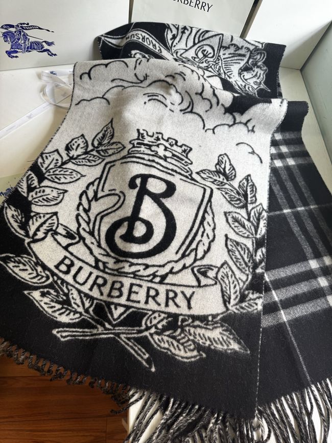 Burberry cashmere scarf BU0030-1 Burberry cashmere scarf BU0030-1