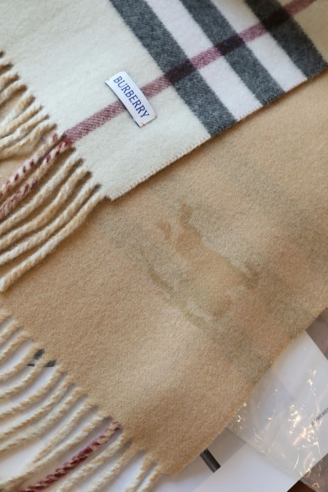Burberry cashmere scarf BU0031-2