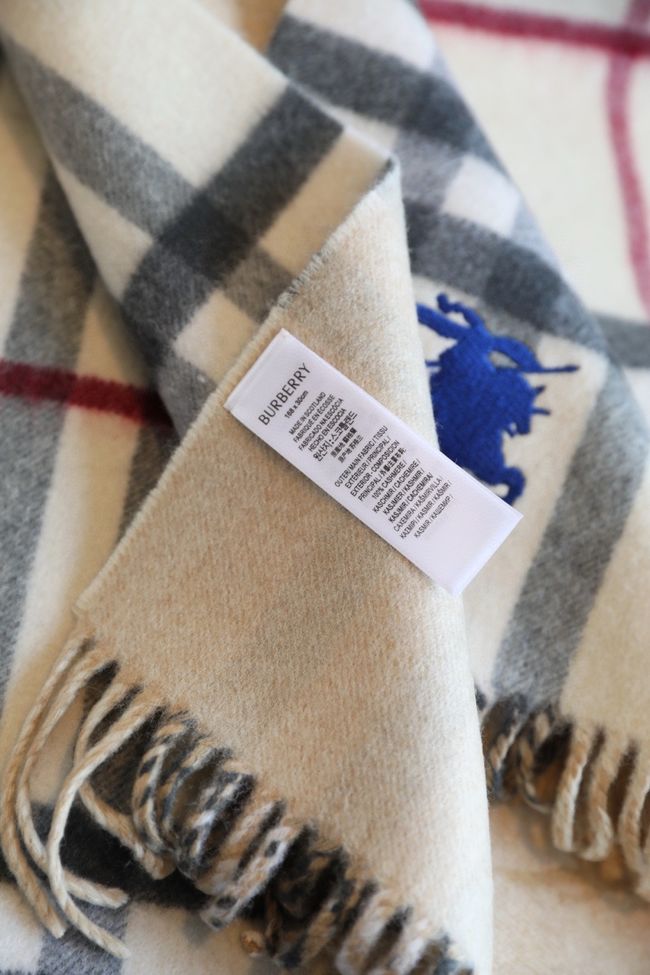 Burberry cashmere scarf BU0031-2