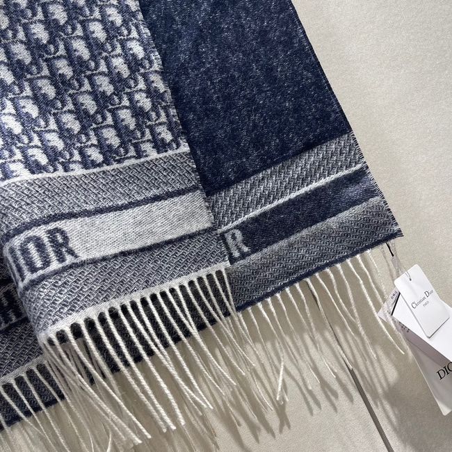 Dior Oblique Scarf Cashmere 9I093-3