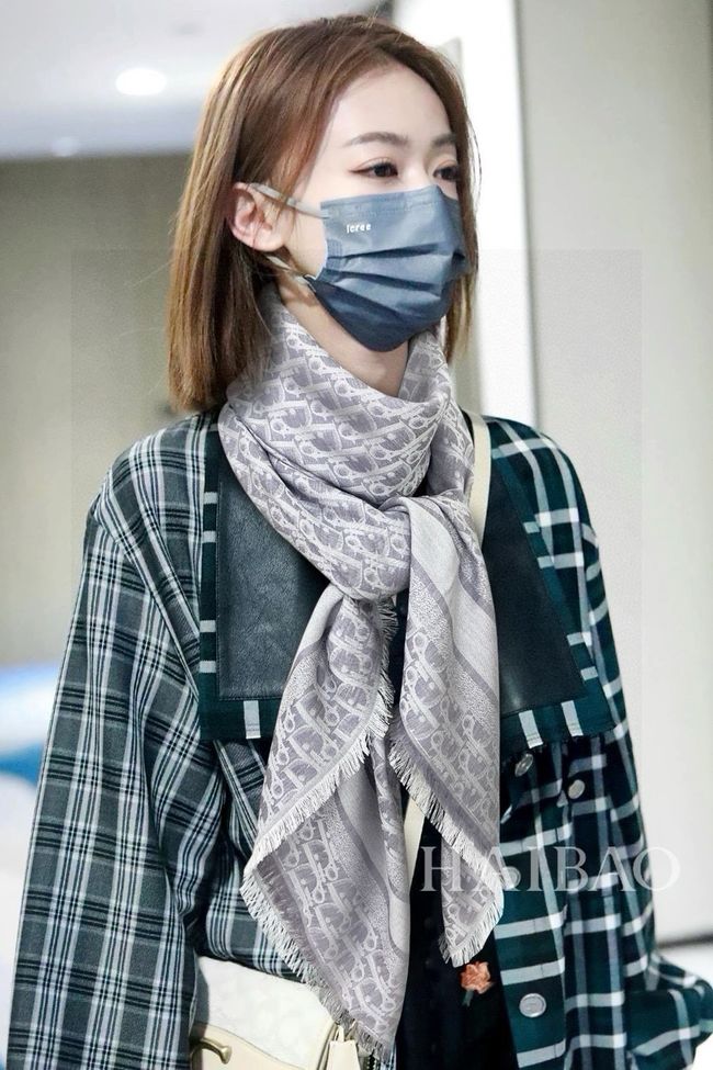 Dior Oblique Shawl Wool and Silk Jacquard I1058-2