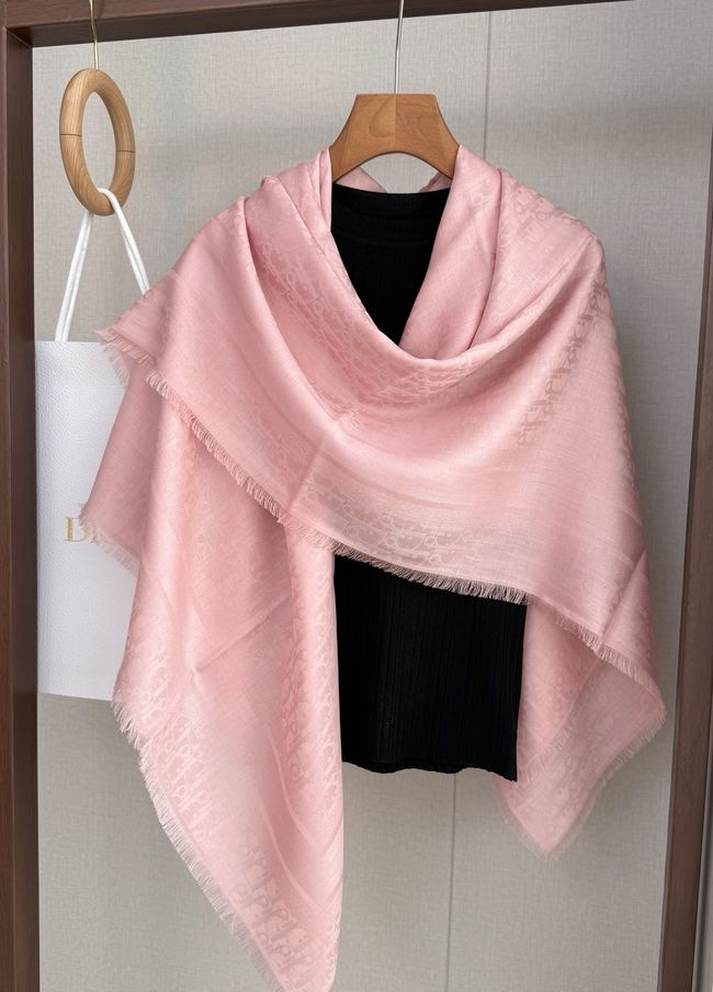 Dior Oblique Shawl Wool and Silk Jacquard I1058-4
