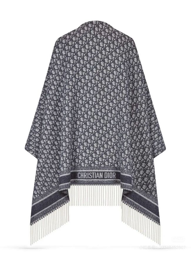 Dior Oblique Shawl Wool and Silk Jacquard I1059
