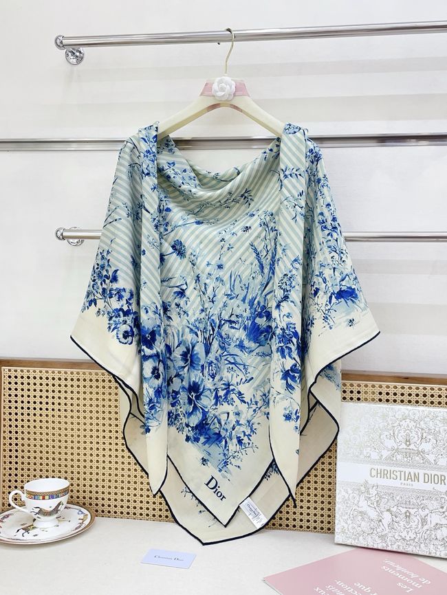 Dior Oblique Shawl Wool and Silk Jacquard I1061-1