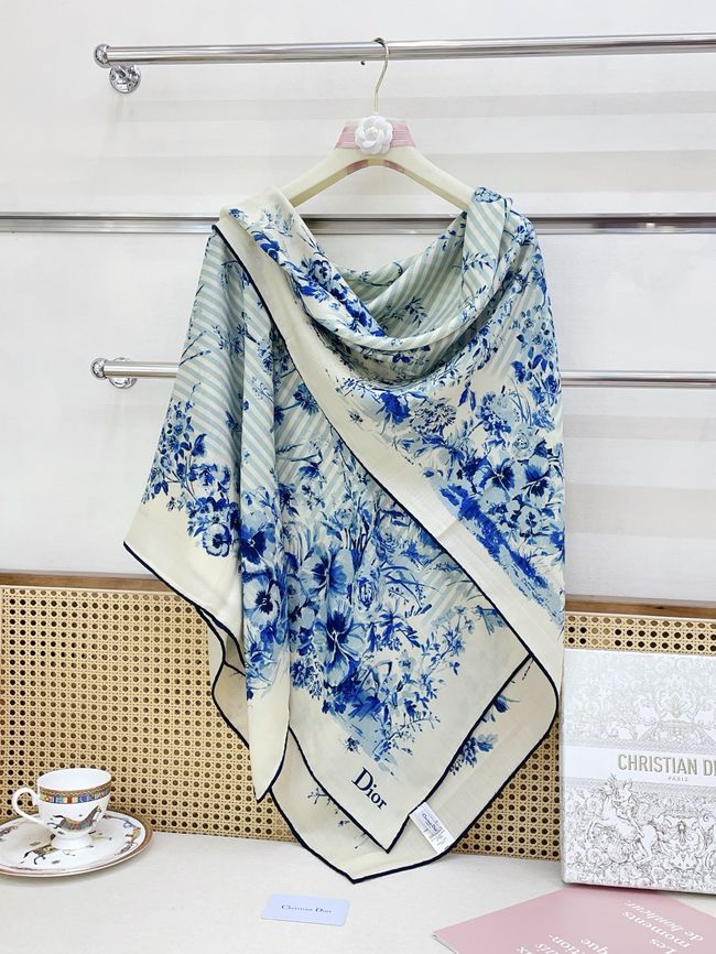 Dior Oblique Shawl Wool and Silk Jacquard I1061-1