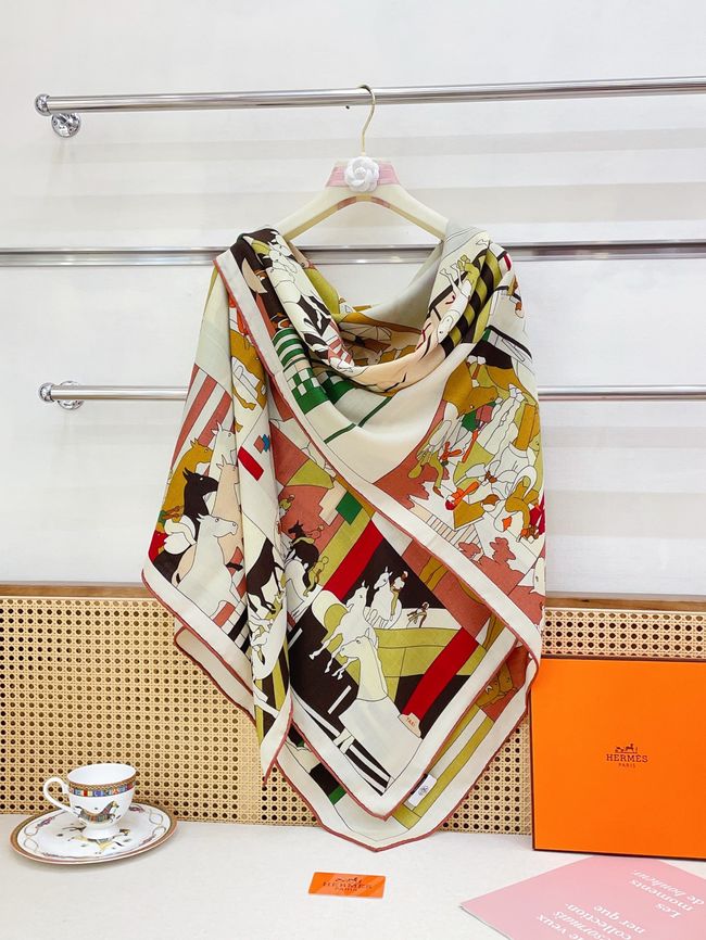 Hermes cashmere Shawl H36119-2 Hermes cashmere Shawl H36119-2