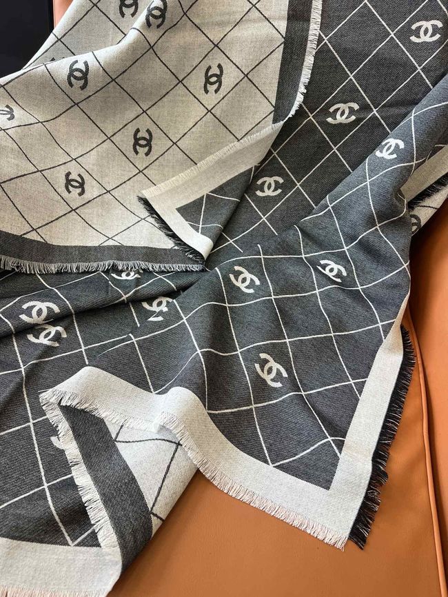 Chanel cashmere Shawl AAC486-1