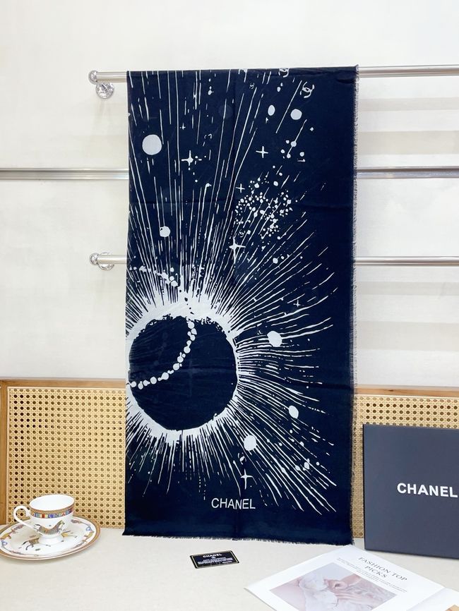 Chanel cashmere scarf AAC489-1 Chanel cashmere scarf AAC489-1
