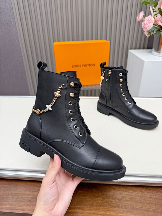 Louis Vuitton New Citizen Flat Ranger Boot 1AKHUJ-2 Louis Vuitton New Citizen Flat Ranger Boot 1AKHUJ-2