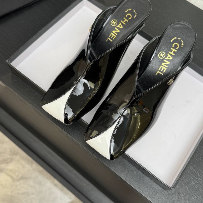 Chanel Mules Patent Calfskin G47606-6