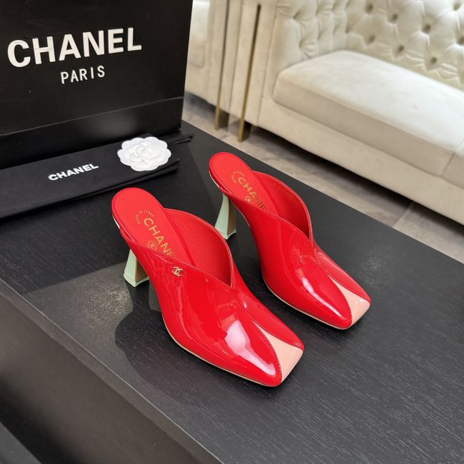 Chanel Mules Patent Calfskin G47606-7