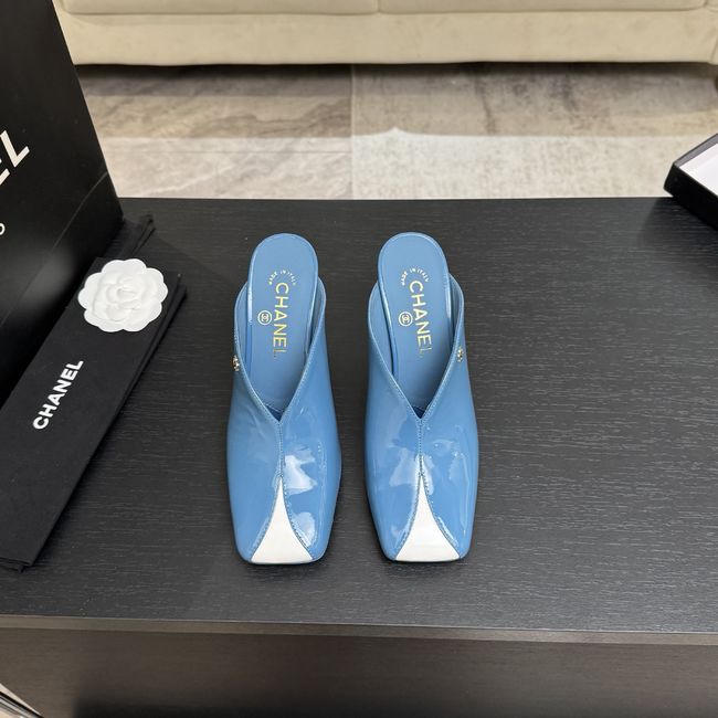 Chanel Mules Patent Calfskin G47606-8