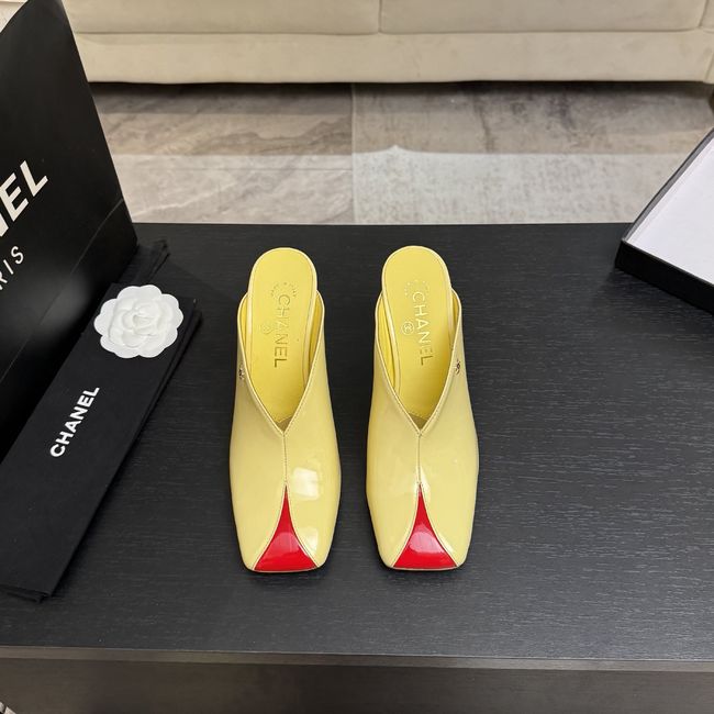 Chanel Mules Patent Calfskin G47606-9