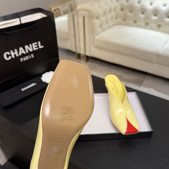 Chanel Mules Patent Calfskin G47606-9